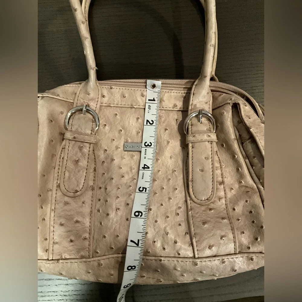 New Directions Textured Tan Purse